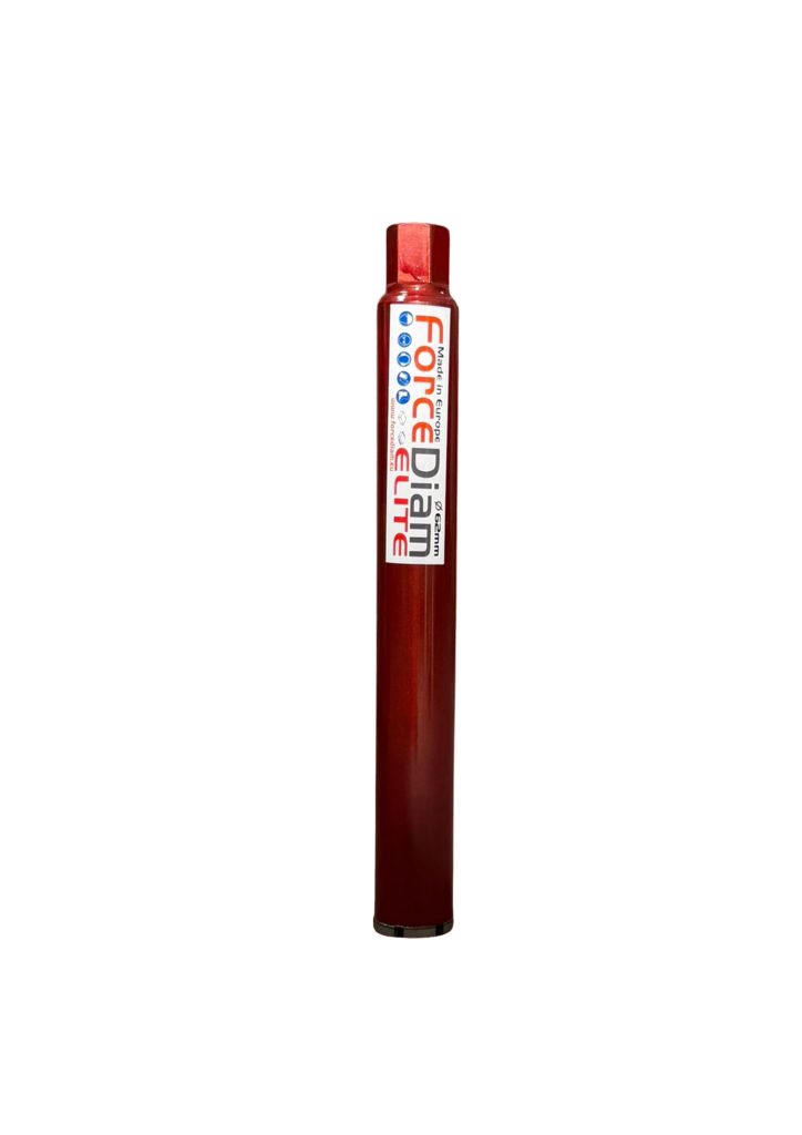 Carota diamantata ForceDiam elite 62mm white background